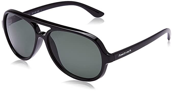 Fastrack (Black Aviator Sunglasses P358BK2)